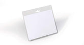 Durable Security Name Badge 60x90mm Includes Blank Insert Cards Transparent (Pack 20) - 813519